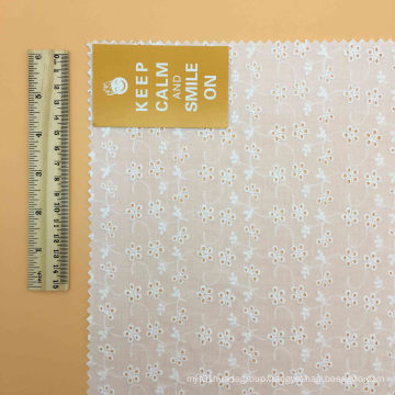 100% Cotton Fabric Eyelet Cotton Fabric Chicken Fabric